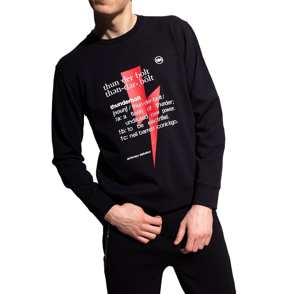 Sweat-shirt avec logo Neil Barrett