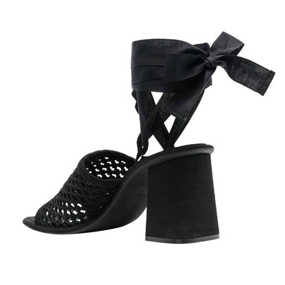 Sandales en macramé Miu Miu