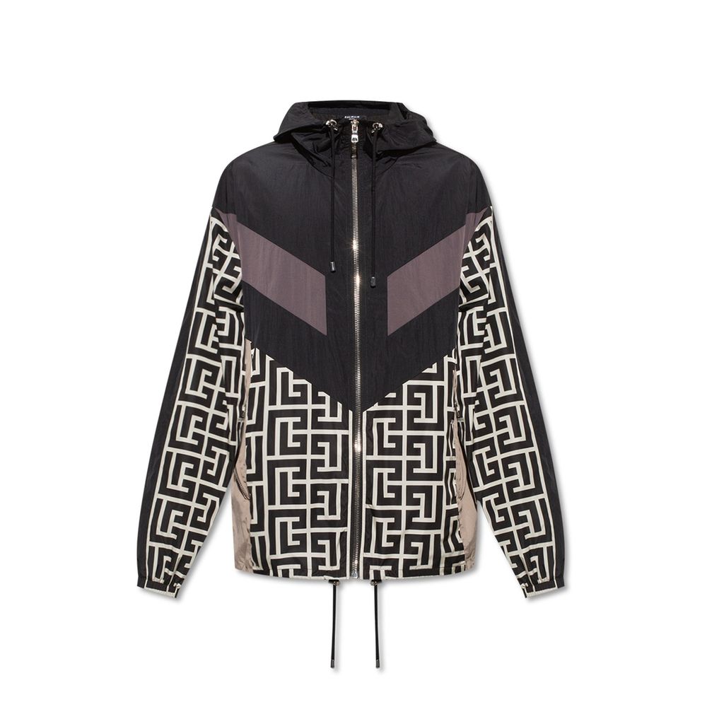 Veste en nylon à monogramme
