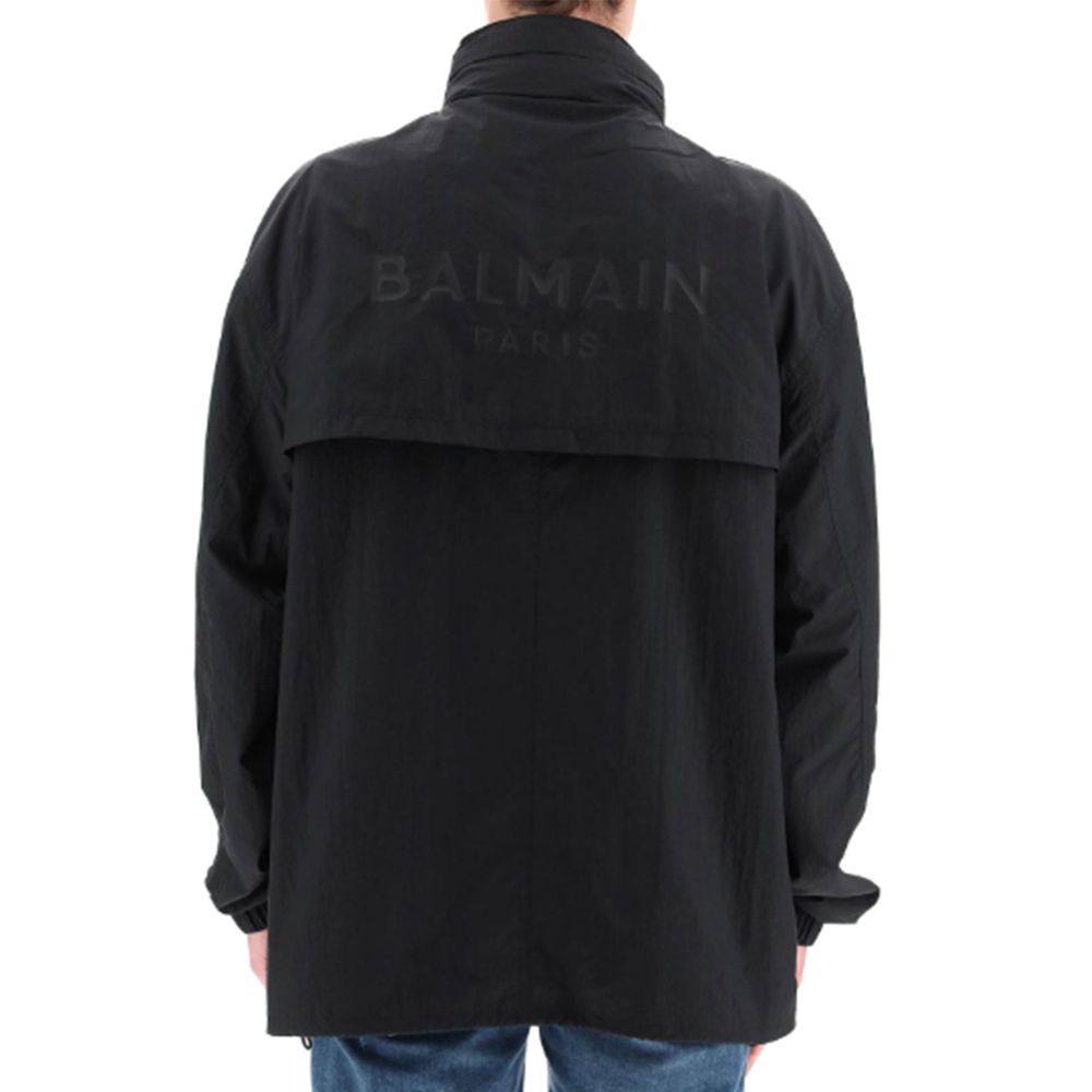 Veste en nylon avec logo