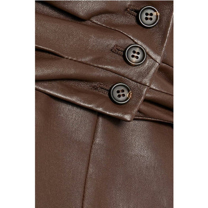 Jupe en cuir Brunello Cucinelli