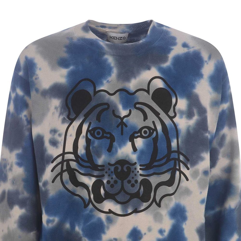 Pull imprimé en coton Kenzo