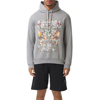 Baumwollpullover mit Burberry-Logo