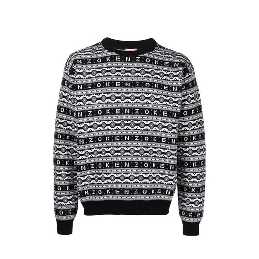 Kenzo gestreifter Wollpullover