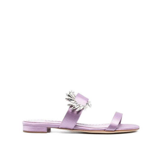 Sandales plates Manolo Blahnik Chivela 010