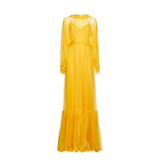 Langes Seidenkleid von Gucci