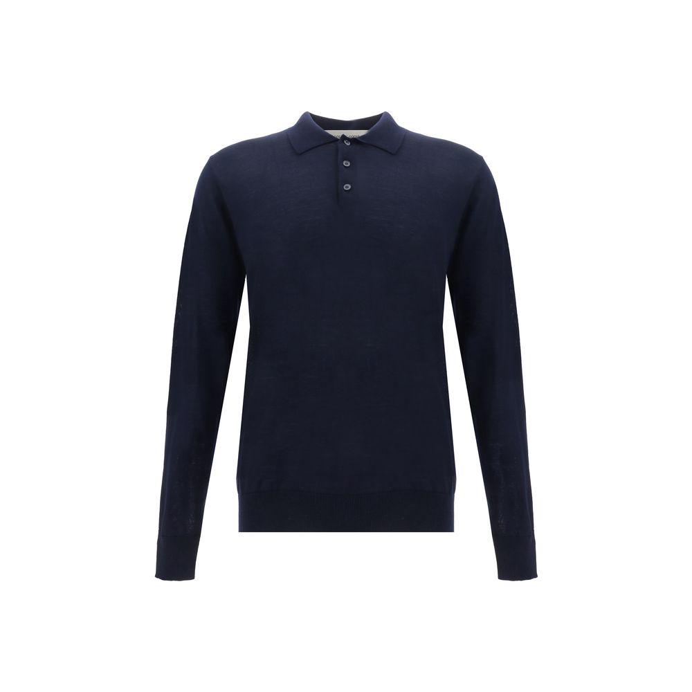 Golden Goose Poloshirt aus Schurwolle
