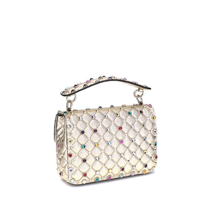 Valentino Garavani mittelgroße Rockstud Spike Umhängetasche