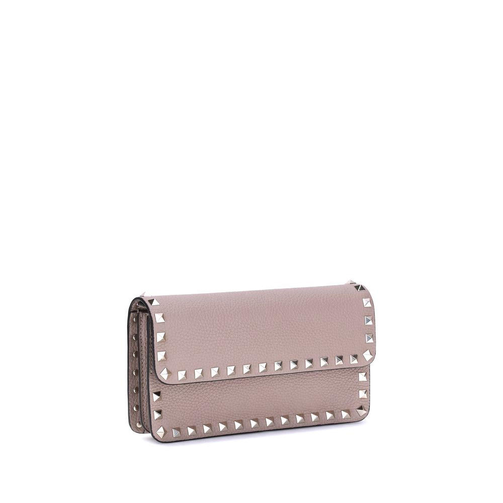 Valentino Garavani Rockstud Pochette mit Kette