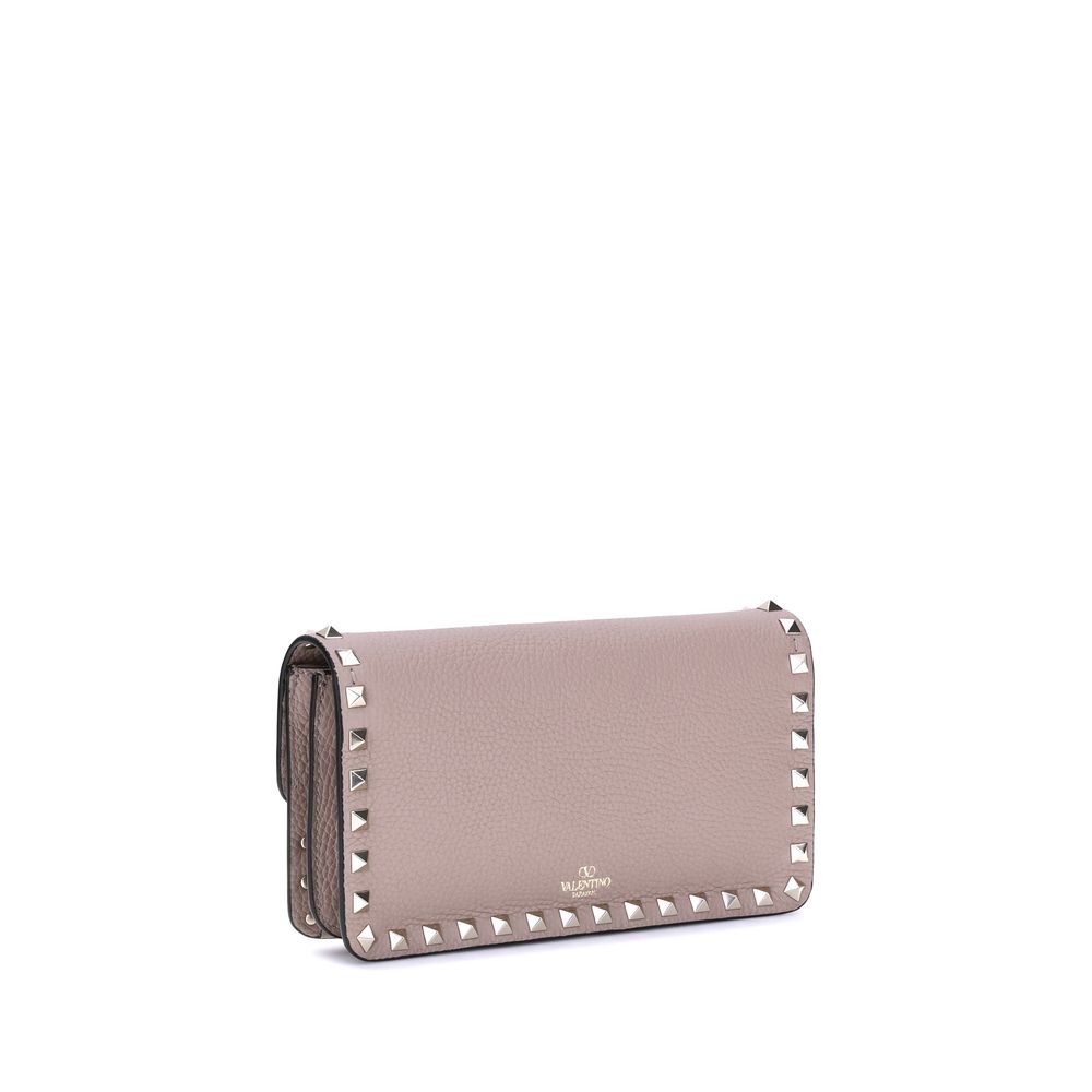 Valentino Garavani Rockstud Pochette mit Kette