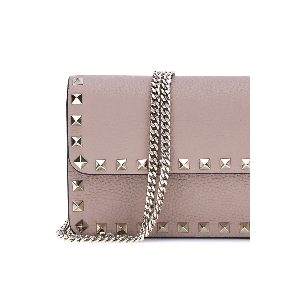 Valentino Garavani Rockstud Pochette mit Kette