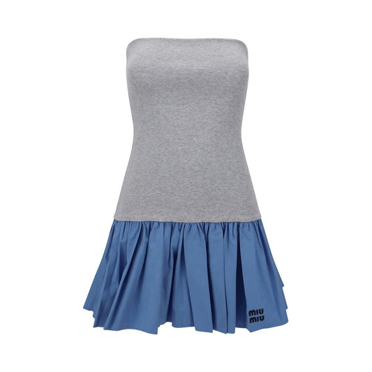Ärmelloses Minikleid von Miu Miu