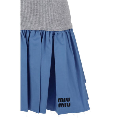Ärmelloses Minikleid von Miu Miu