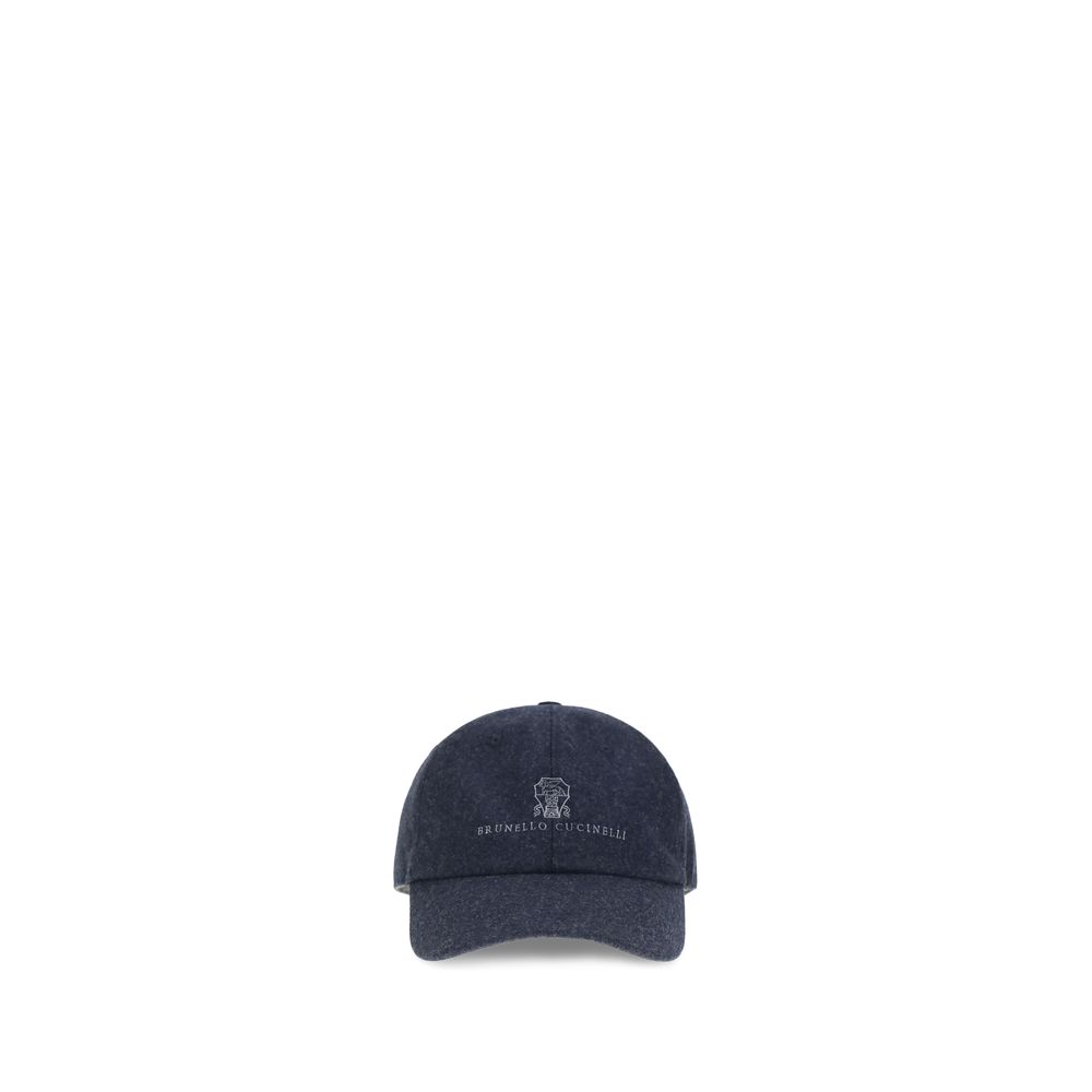 Brunello Cucinelli Logo-Baseballmütze