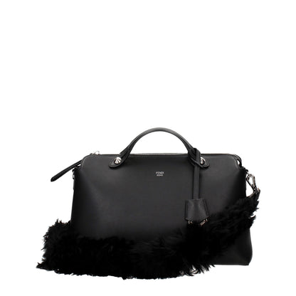 Fendi Schwarze Leder-Umhängetaschen