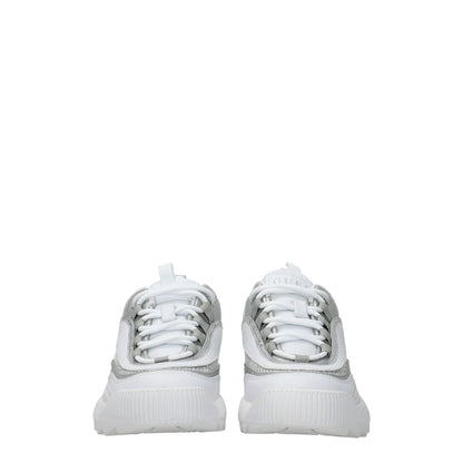 Guess – Weiße, klobige Sneakers aus Polyethylen