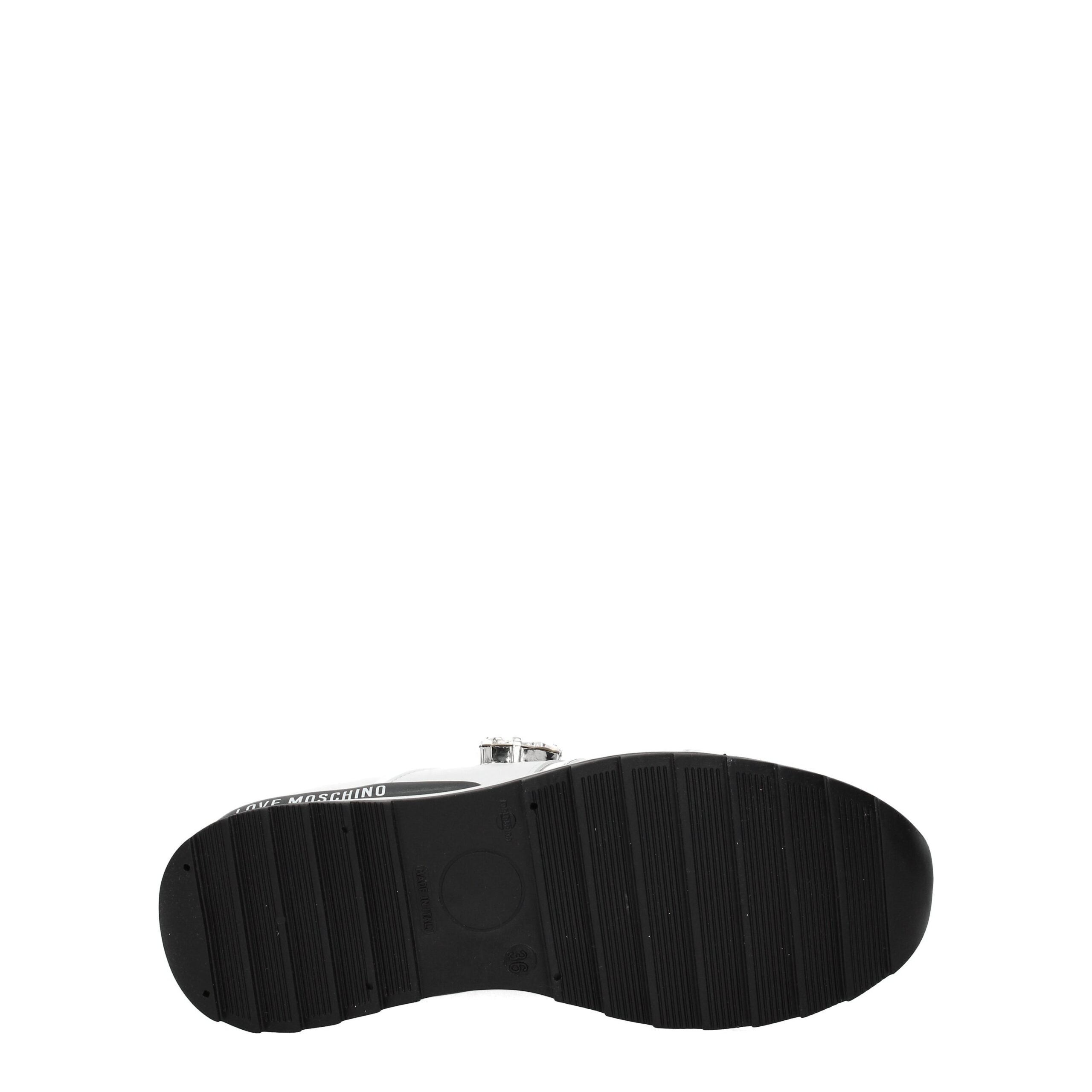 Baskets basses en cuir blanc