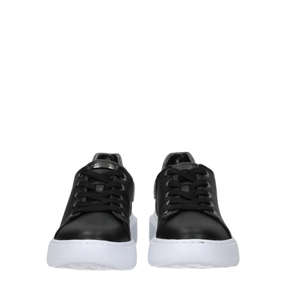Guess – Schwarze Plateau-Sneaker aus Polyethylen
