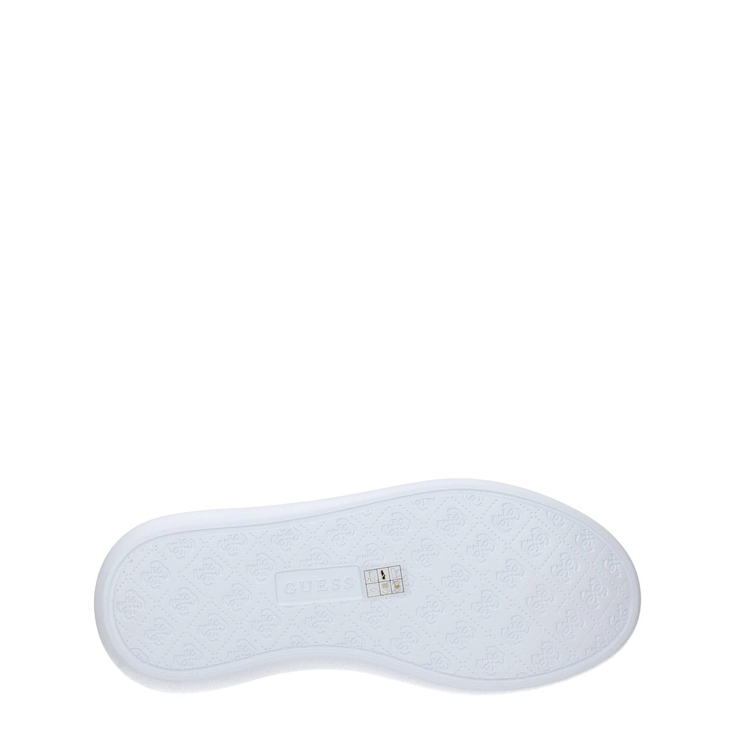 Guess – Schwarze Plateau-Sneaker aus Polyethylen