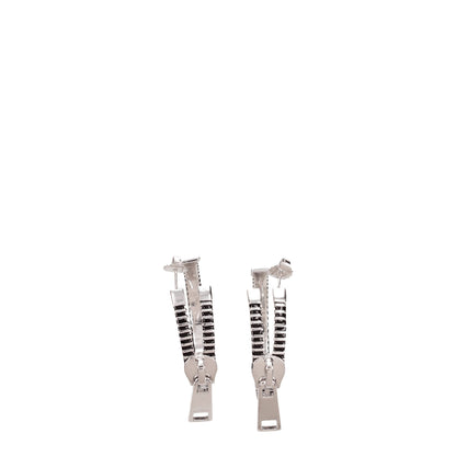 Marc Jacobs Graue Silberohrringe