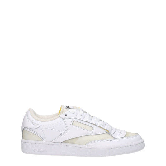 Maison Margiela – Niedrige Sneakers aus weißem Stoff