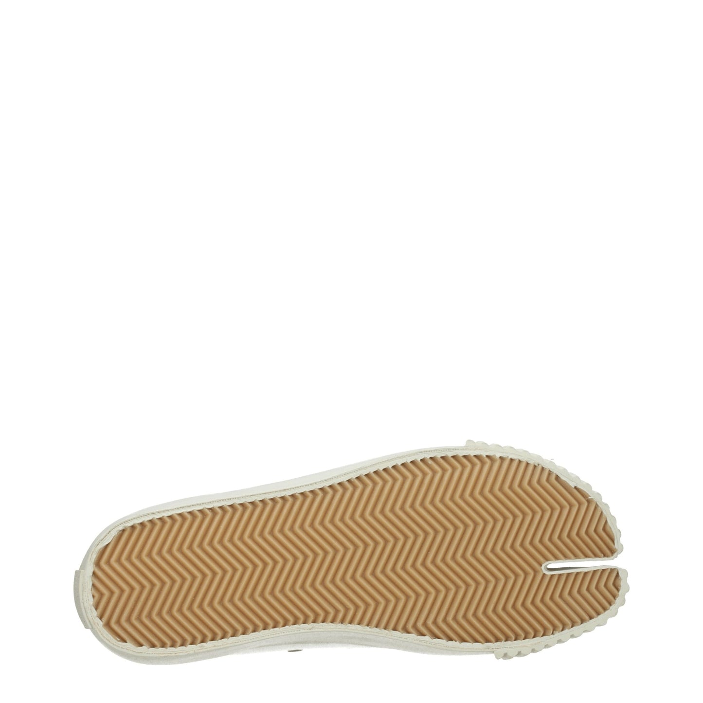 Maison Margiela – Niedrige Sneakers aus weißem Stoff