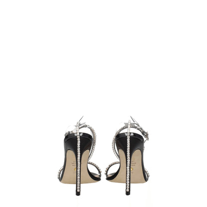 Stuart Weitzman Transparente PVC-Stiletto-Sandalen