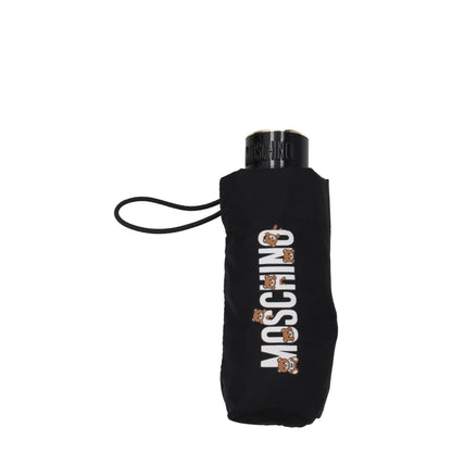 Parapluies en polyester noir Moschino