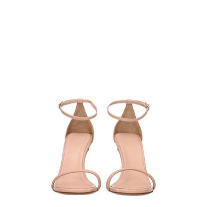 Lanvin Sandalen aus rosa Leder mit Stilettoabsatz