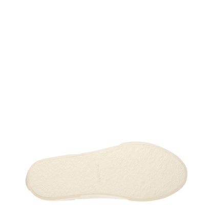 Baskets montantes en tissu beige Jil Sander