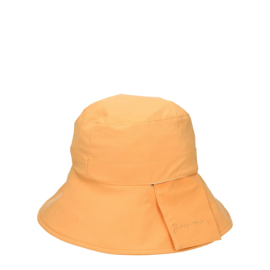 Jacquemus – Orangefarbene Fischerhüte aus Polyamid
