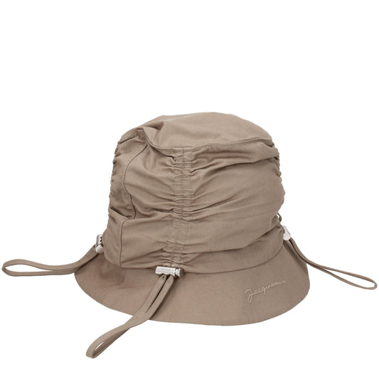 Jacquemus Beige Fischerhüte aus Baumwolle