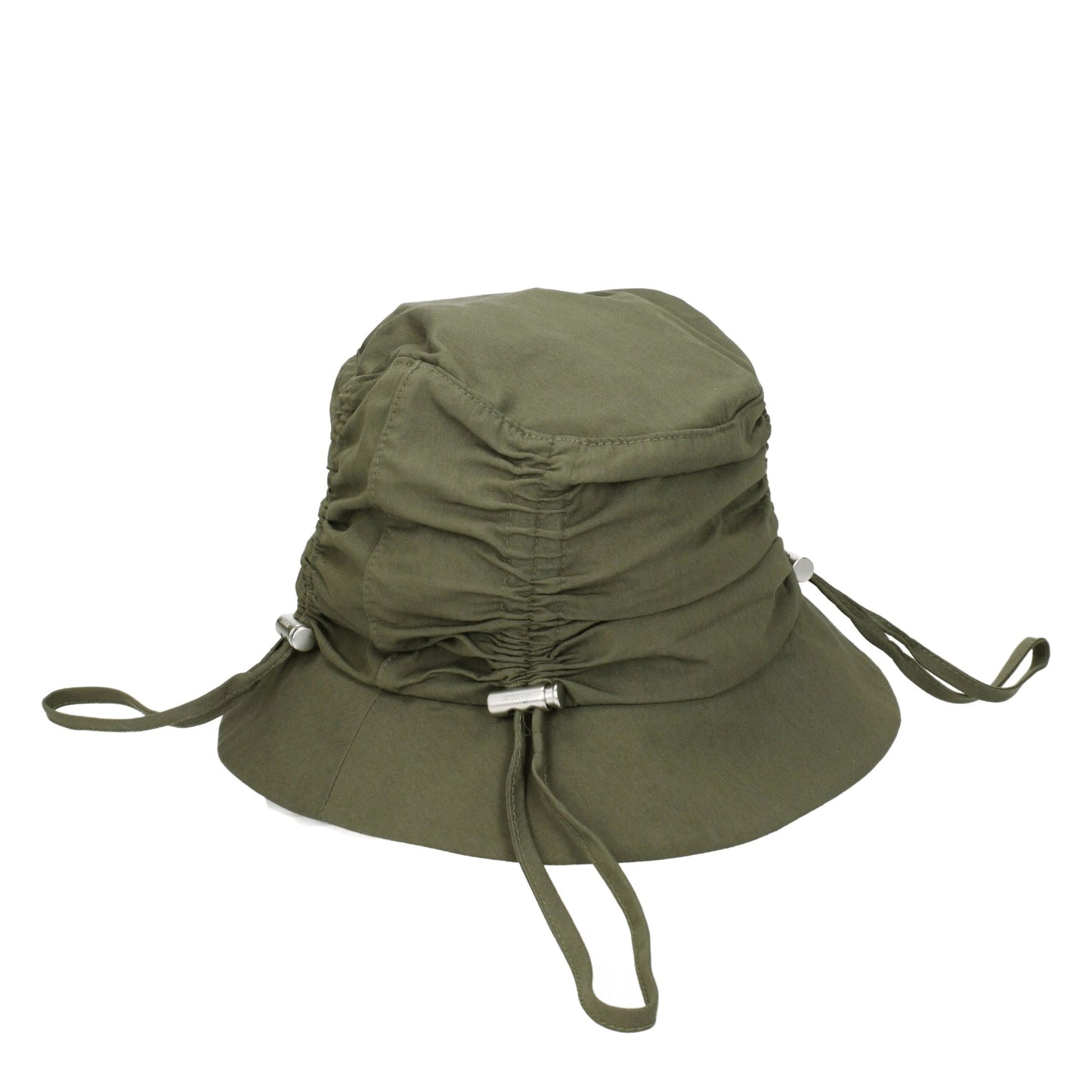 Jacquemus Grüne Fischerhüte aus Baumwolle