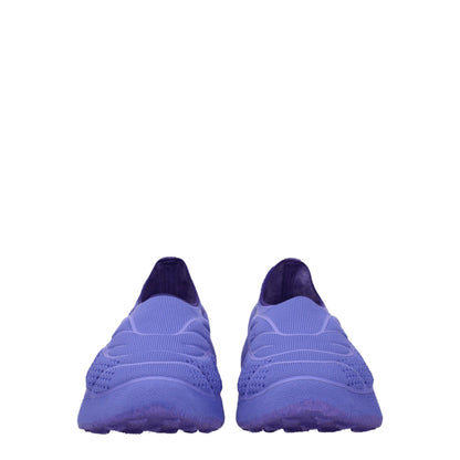 Givenchy – Slipper aus violettem Stoff