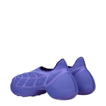 Givenchy – Slipper aus violettem Stoff