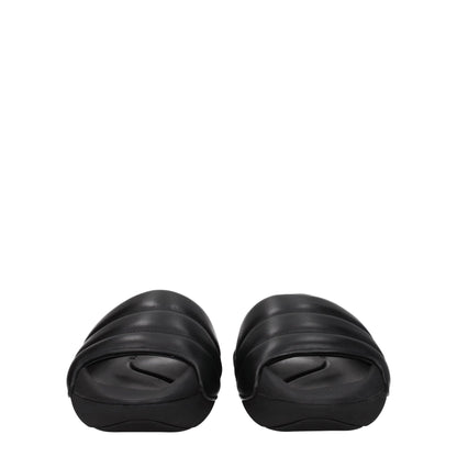 Balmain – Schwarze Slipper-Sandalen aus Leder
