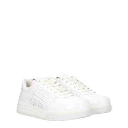 Givenchy Weiße niedrige Lederschuhe