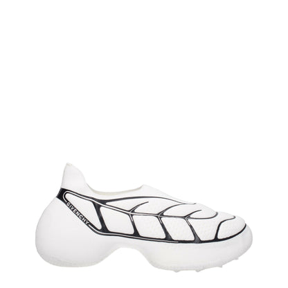 Givenchy – Niedrige Sneakers aus weißem Stoff