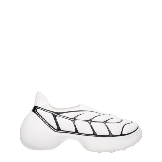 Givenchy – Niedrige Sneakers aus weißem Stoff