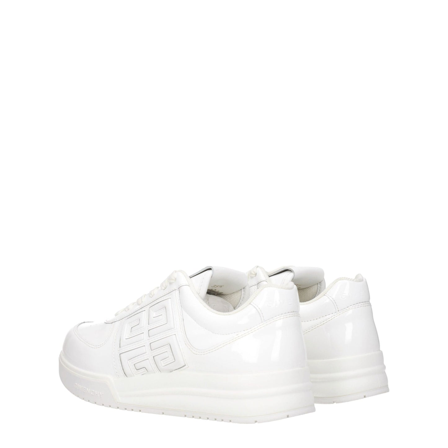 Givenchy Weiße niedrige Lederschuhe