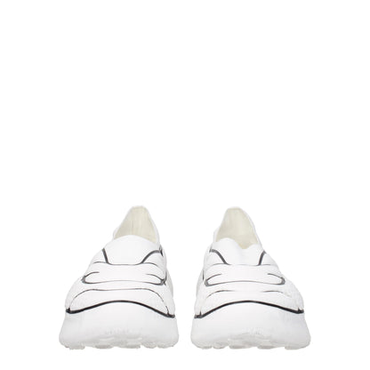 Givenchy – Niedrige Sneakers aus weißem Stoff