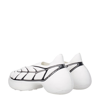 Givenchy – Niedrige Sneakers aus weißem Stoff