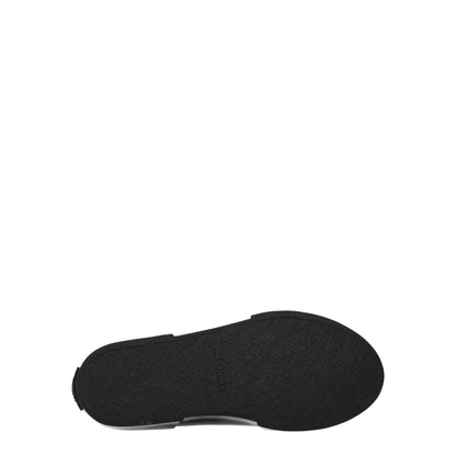 Baskets montantes en tissu noir Jil Sander