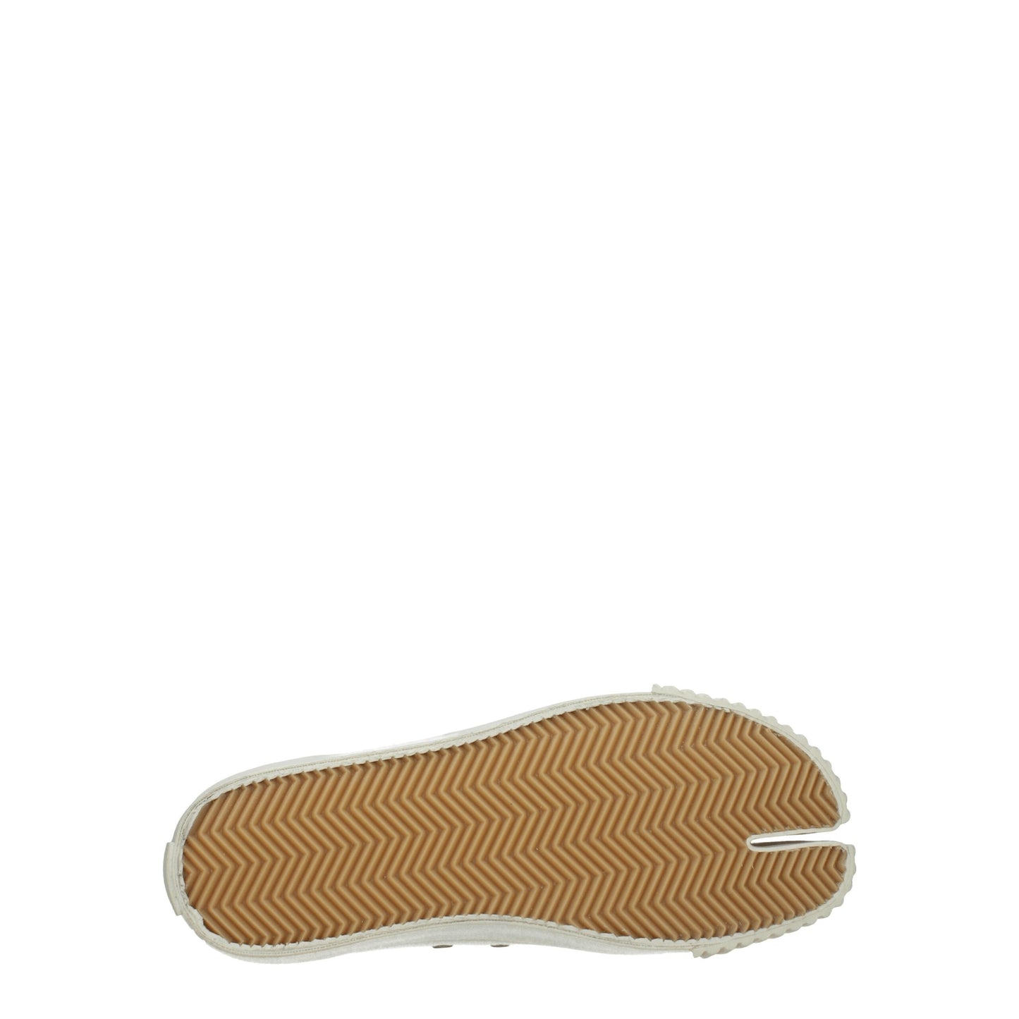 Maison Margiela – Hohe Sneakers aus weißem Stoff