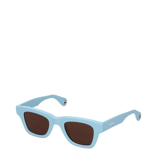 Jacquemus – Hellblaue Acetat-Sonnenbrille
