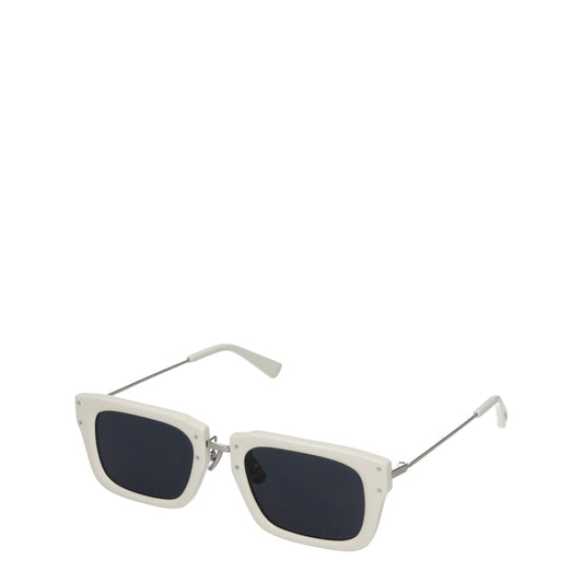 Jacquemus – Weiße Acetat-Sonnenbrille