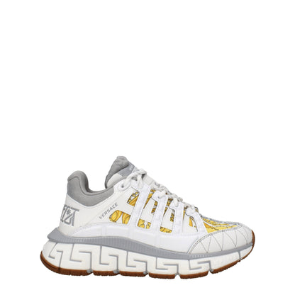 Versace Sportschuhe aus weißem Stoff