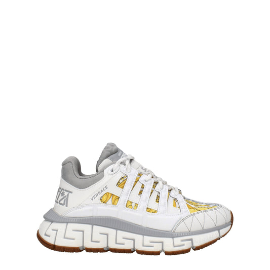Versace Sportschuhe aus weißem Stoff