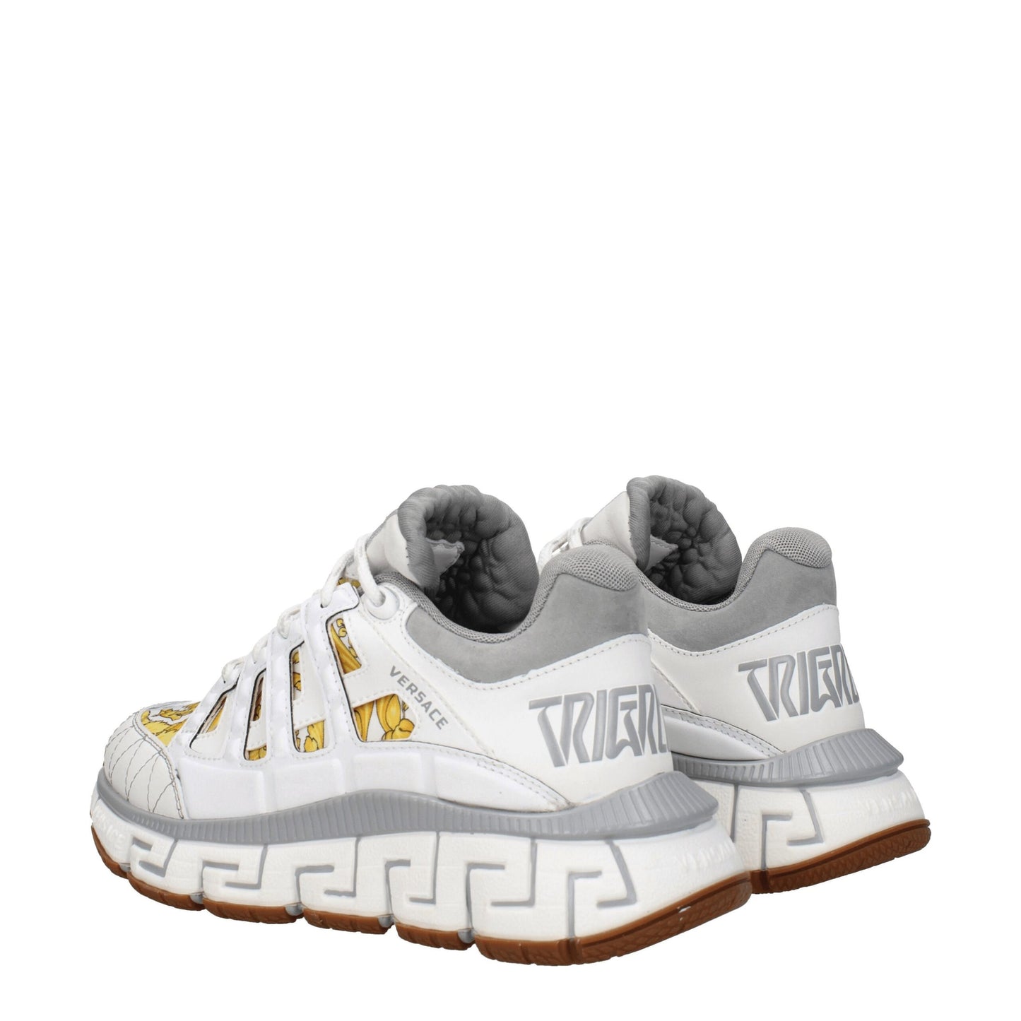 Versace Sportschuhe aus weißem Stoff