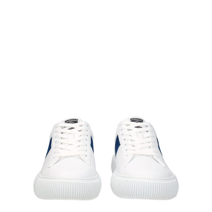 Versace Weiße niedrige Lederschuhe